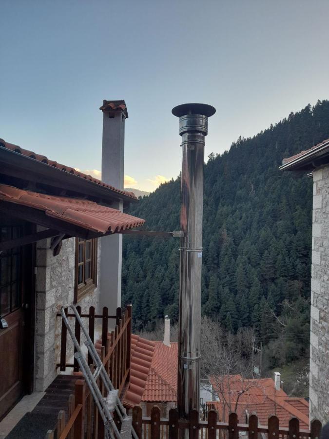 Maisonette Korfes-Κορφές-Μ Δύο Αυτόνομοι Όρoφοι Της Βίλας Κορφές Για Οικογένειες Και Μικρές Παρέες Karpenísion Exteriör bild